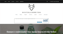 Desktop Screenshot of manteigaderretida.com