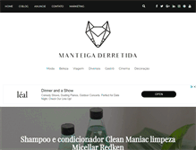 Tablet Screenshot of manteigaderretida.com